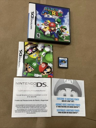 Super Mario 64 DS – Nintendo DS – Complete in Case with Manual & Inserts