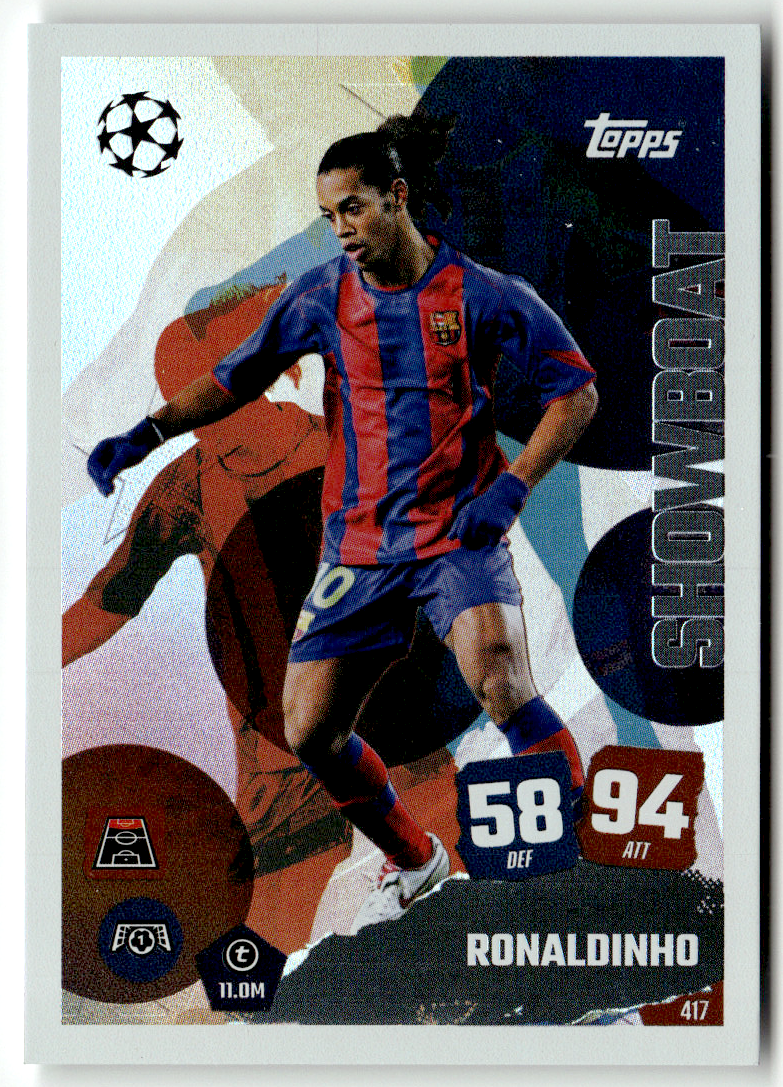 Topps Match Attax Champions League 2025-26 No. 417 Ronaldinho