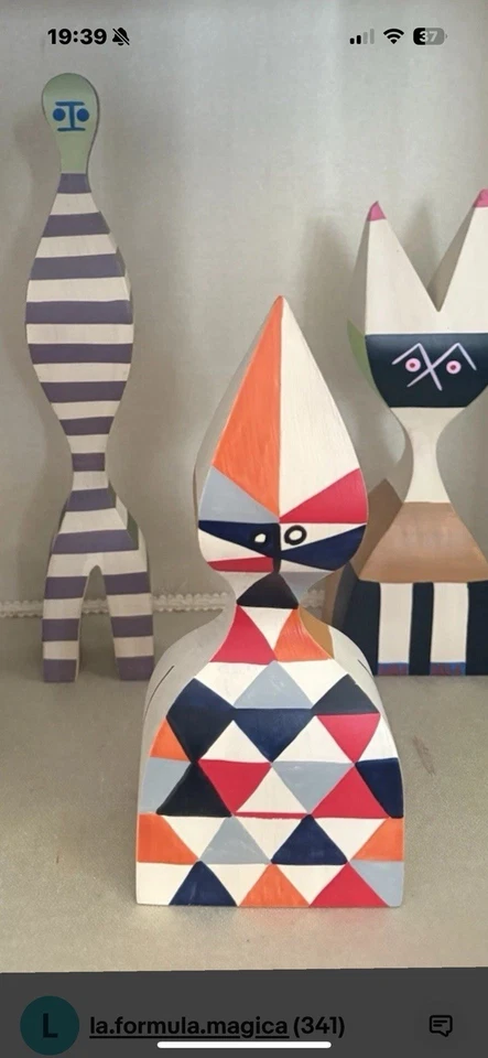 Vitra Wooden Dolls N6 N12 N18 - Immagine 2 di 3