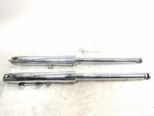 1985 Harley Softail FXST Custom Chrome Front Fork Suspension STRAIGHT Forks 41mm