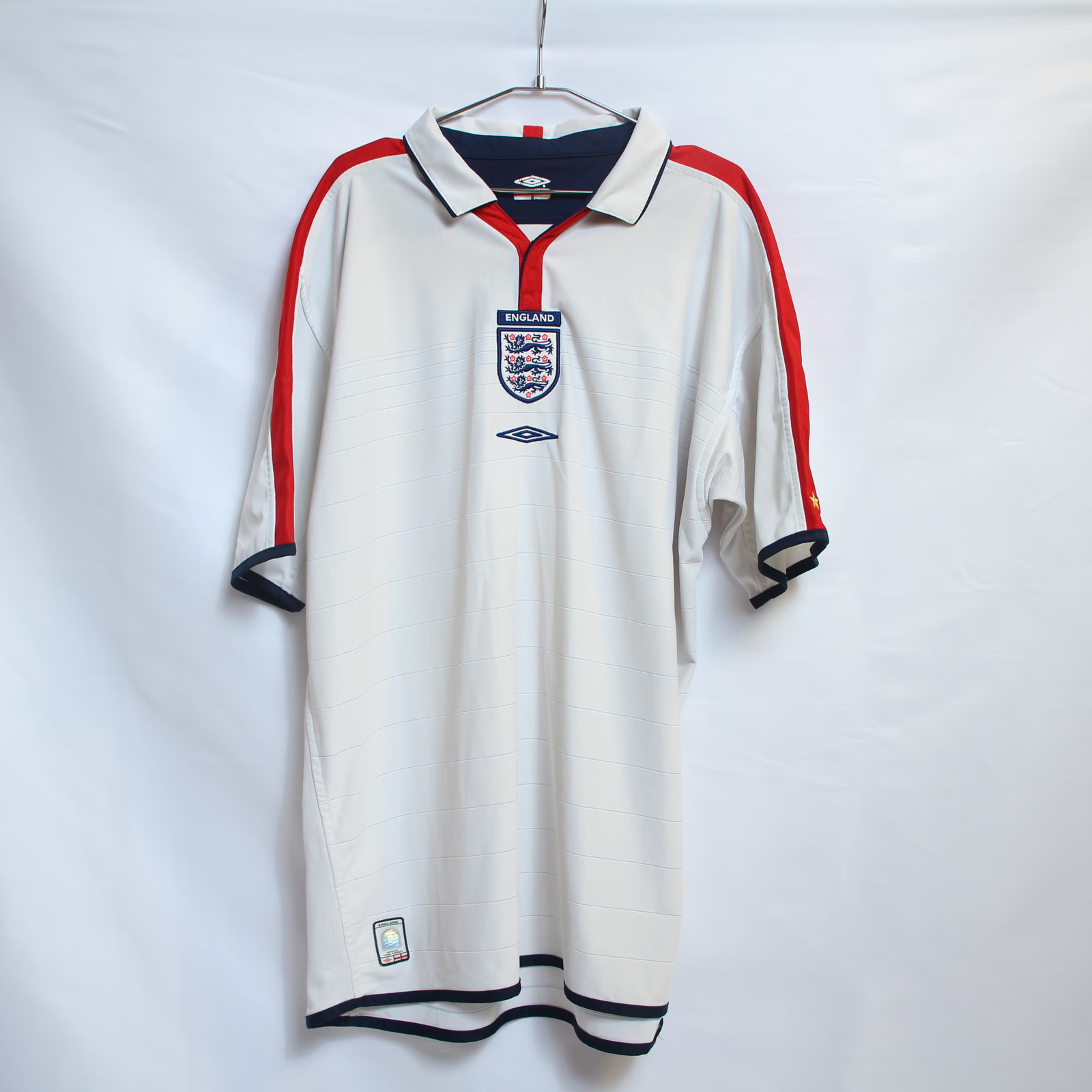 England 2003-2005 Umbro XL Vintage Football Soccer Jersey Japan