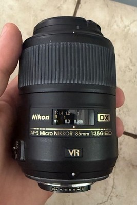 Nikon DX AF-S Micro NIKKOR 85mm 1:3:5G ED Lens | eBay