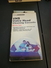 VHS VCR HEAD CLEANER Video Cassette Tape