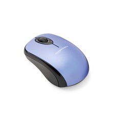 Amazon Basics 2.4 Ghz Wireless Optical Computer Mouse with USB Receiver - Blue