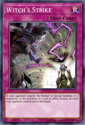 3x Witch's Strike Ultra Rare BLGG-EN133 