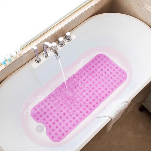 Bathtub Mats for Shower Tub Non-Slip Bath Mat 39 x 16 Inch Extra Long Shower ... - Picture 6 of 6