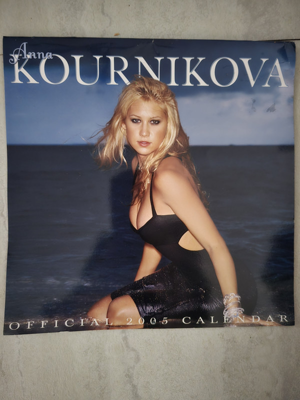 2005 ANNA KOURNIKOVA - BIKINI SWIMSUIT Calendar