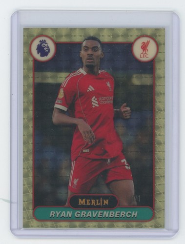 RYAN GRAVENBERCH 2026 Topps Merlin Premier League #120 SUPERFRACTOR SSP 1/1 1of1