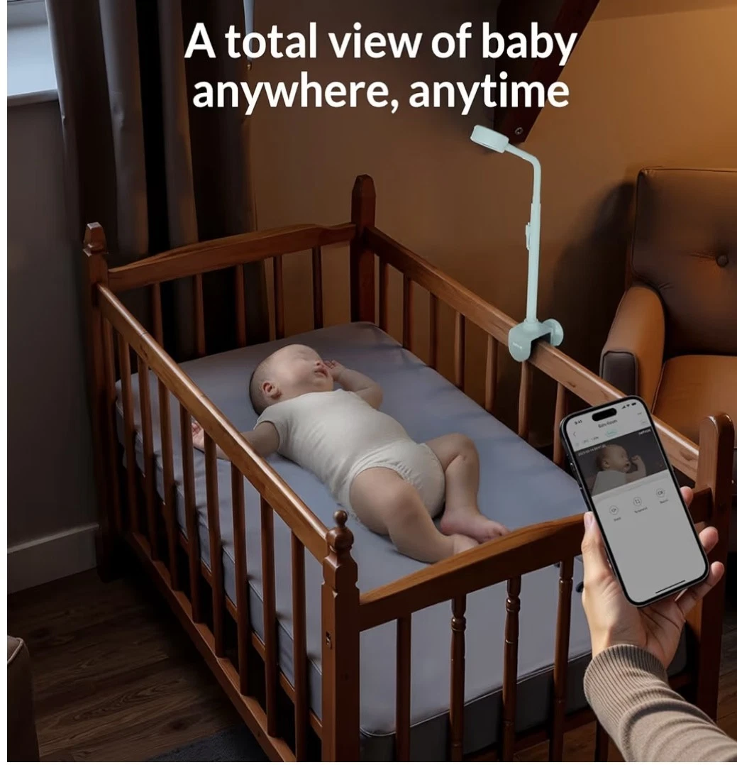 NEW IN BOX - NETVUE Upgraded Baby Camera Monitor Video - 5000mAh Smart Phone App