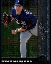 Onan Masaoka 1999 Bowman #85 Dodgers MLB READ FREE SHIPPING AutographDen