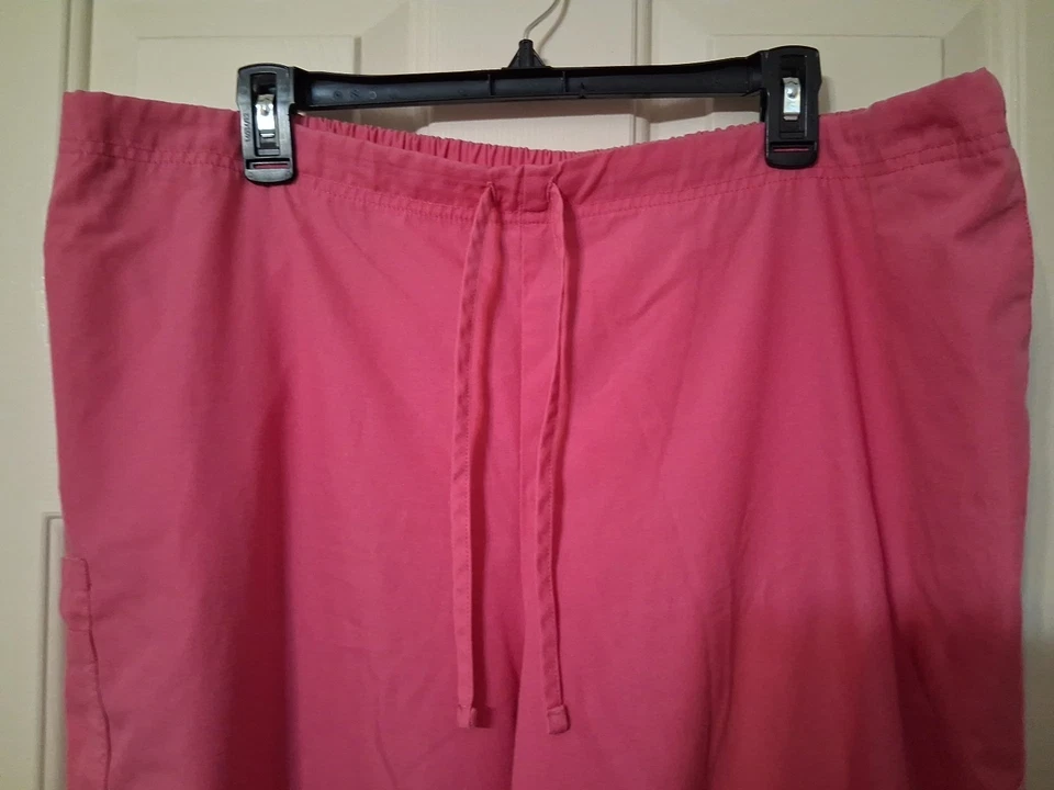 Pantalones Médicos SB RN 52469 TALLA 2X Rosa Cintura Elástica Cordón Foto 2 de 4