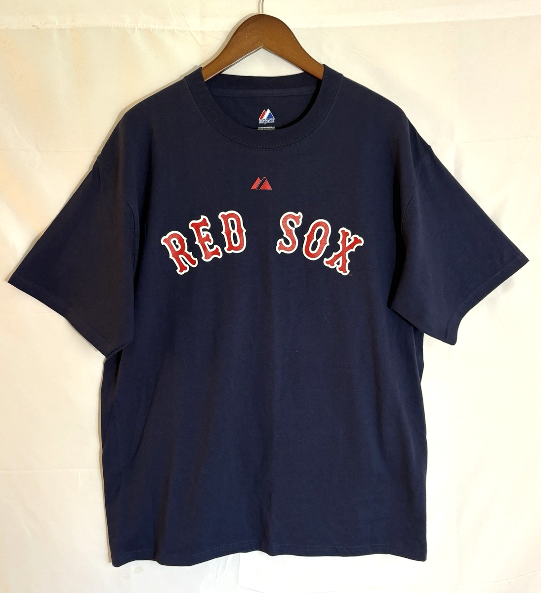 Ted Williams Boston Red Sox #9 Men's Large Majestic Blue S/S