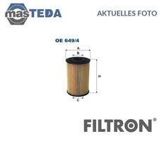OE649/4 MOTOR ÖLFILTER FILTRON FÜR BMW 3,Z3,5,E36,E46,E34 1.6L,1.8L,1.9L