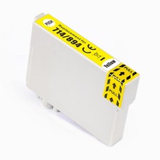 Image of 1 Yellow Ink Cartridge to replace Epson T0714 Compatible for Stylus Printers