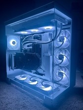 Custom Gaming PC  Ryzen 5 4600G  RX 580 8GB  32GB RAM  1TB NVMe  NZXT H9