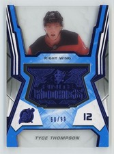 2021-22 SPx Finite Rookies Platinum Tyce Thompson RC 60/99 #F-30