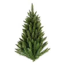 Vickerman Plastic Artificial Christmas Wall Tree with 97 PVC Tips in Green