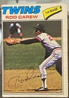 1977 O-Pee-Chee Rod Carew Minnesota Twins #143  ~ EX/NMT Condition