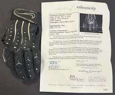 Alex Rodriguez Signed Nike Game Used Worn Batting Glove Yankees Auto JSA LOA