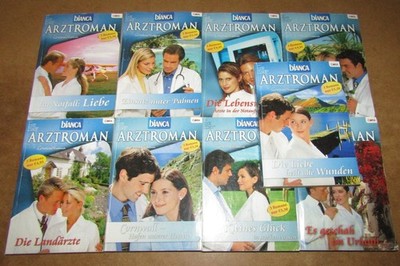 27 Bianca Arztroman Spezialthema, Romane in 9x 3er Sammelbänden Nr-Liste bk808