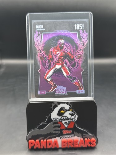 2026 Bo Jackson Battle Arena Dijon Battle Foil Hex SSP Power 185 Bijan Robinson