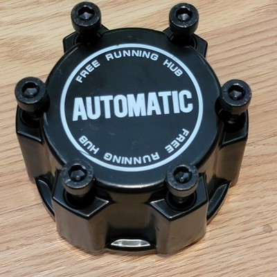 Silscvtt Free Running Automatic Hub Centric Wheel Hub Lock F8-031341 Black New