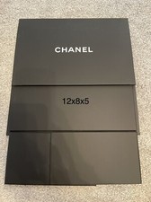 Authentic New Chanel Magnetic Gift Box 12x8x5 / Unfold Still Brand New