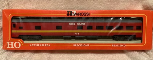 Rivarossi HO Rock Island 478 Personenwagen 6583/0 New Old Stock glatte Seite | Zustand: New