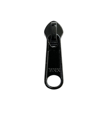 YKK #5 Water-Repellent Aquaguard Nylon Coil Zipper Long Pulls Black - 2/Pack