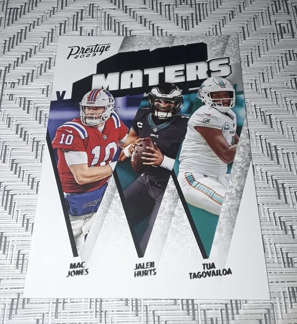 2023 Panini Prestige Mac Jones Jalen Hurts Tua Tagovailoa Alma Maters AM3 eBay