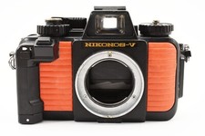  For Parts Nikon NIKONOS V Olive Underwater 35    Film Camera Body From JAPAN