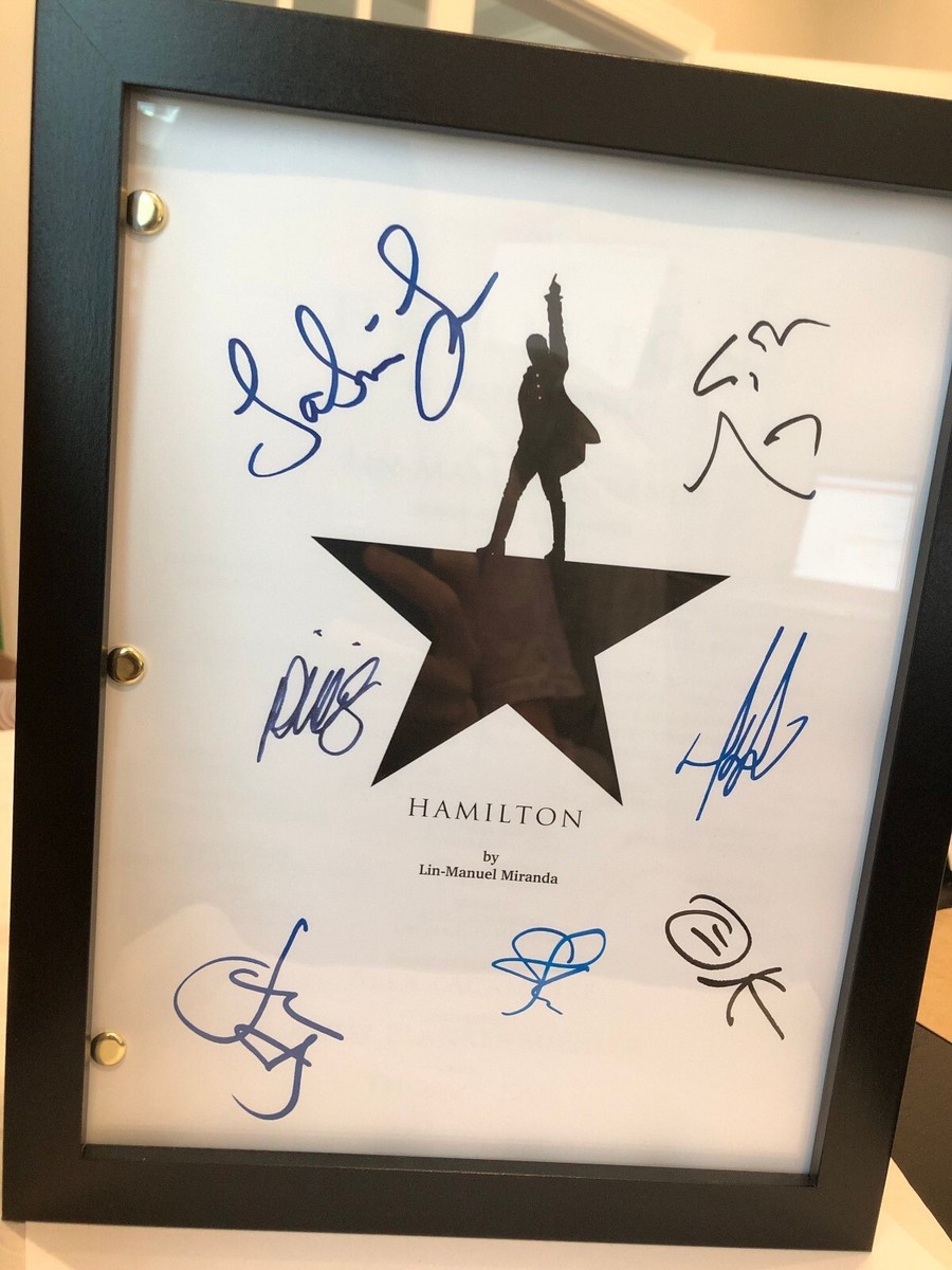 Hamilton Musical (Vocal Selects #2) With 90 Pages Jasmine Cephas Jones  Autograph