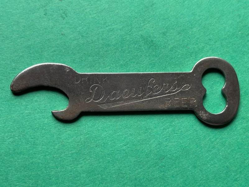 PRE-PRO VINTAGE DAEUFERS LIEBERMAN BEER BOTTLE OPENER ALLENTOWN PENNSYLVANIA