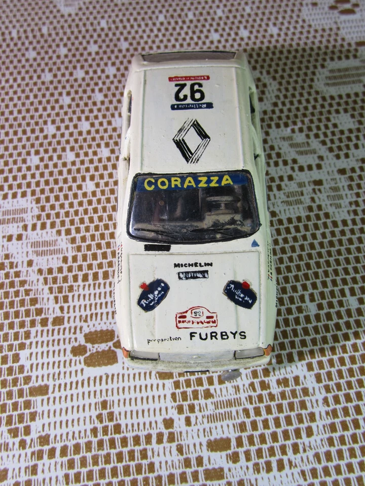 596Z Solido Modificato 1309 Renault 14 GTS #92 Di Corse Struyf 1984 Bianco 1:43 - Immagine 3 di 4