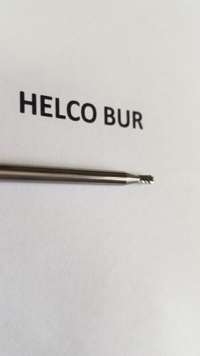 Carbide Bur BIT FILE SN 3/32" Diameter Inverted Taper Burr 1/8" Shank - Picture 3 of 3