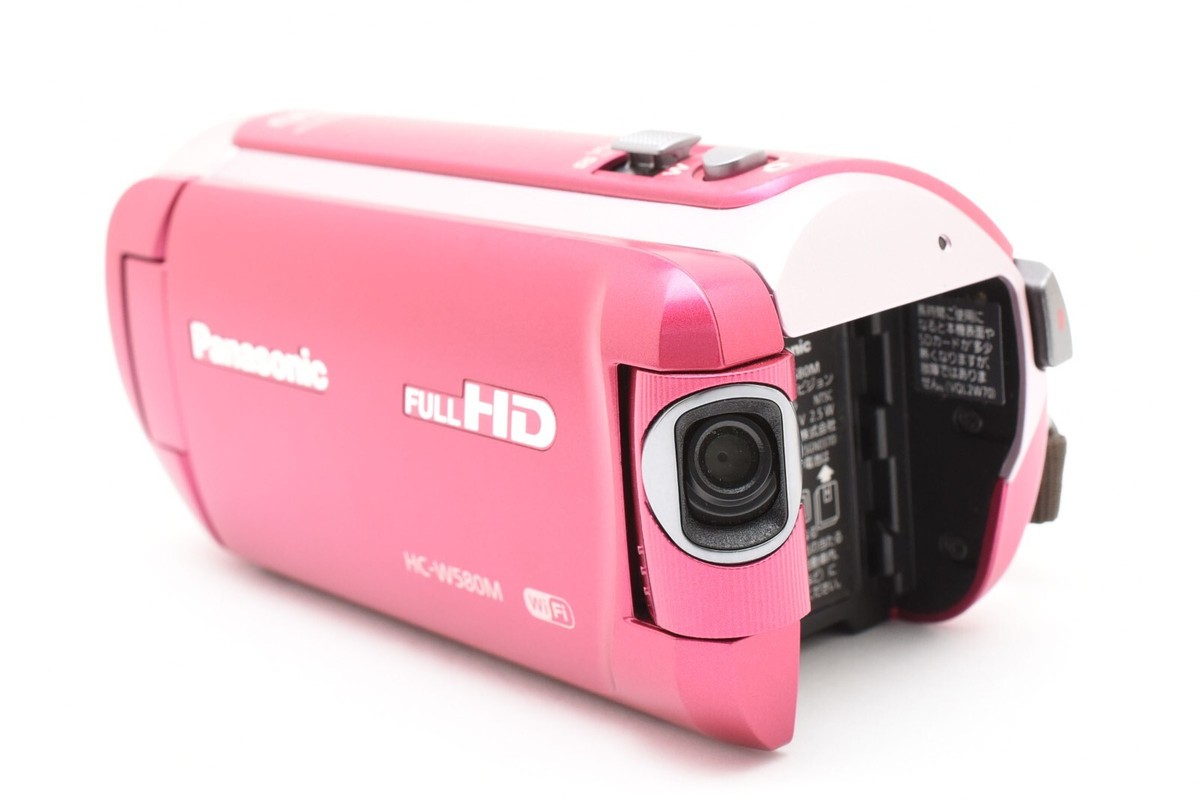 パナソニック HC-W580M Video Pink #E156 Mint] Panasonic HC-W580M HD Camcorder Video W580M Pink From