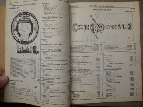 1938 De Soto Parts List for S5, S5 Custom, & S5X - Picture 5 of 10