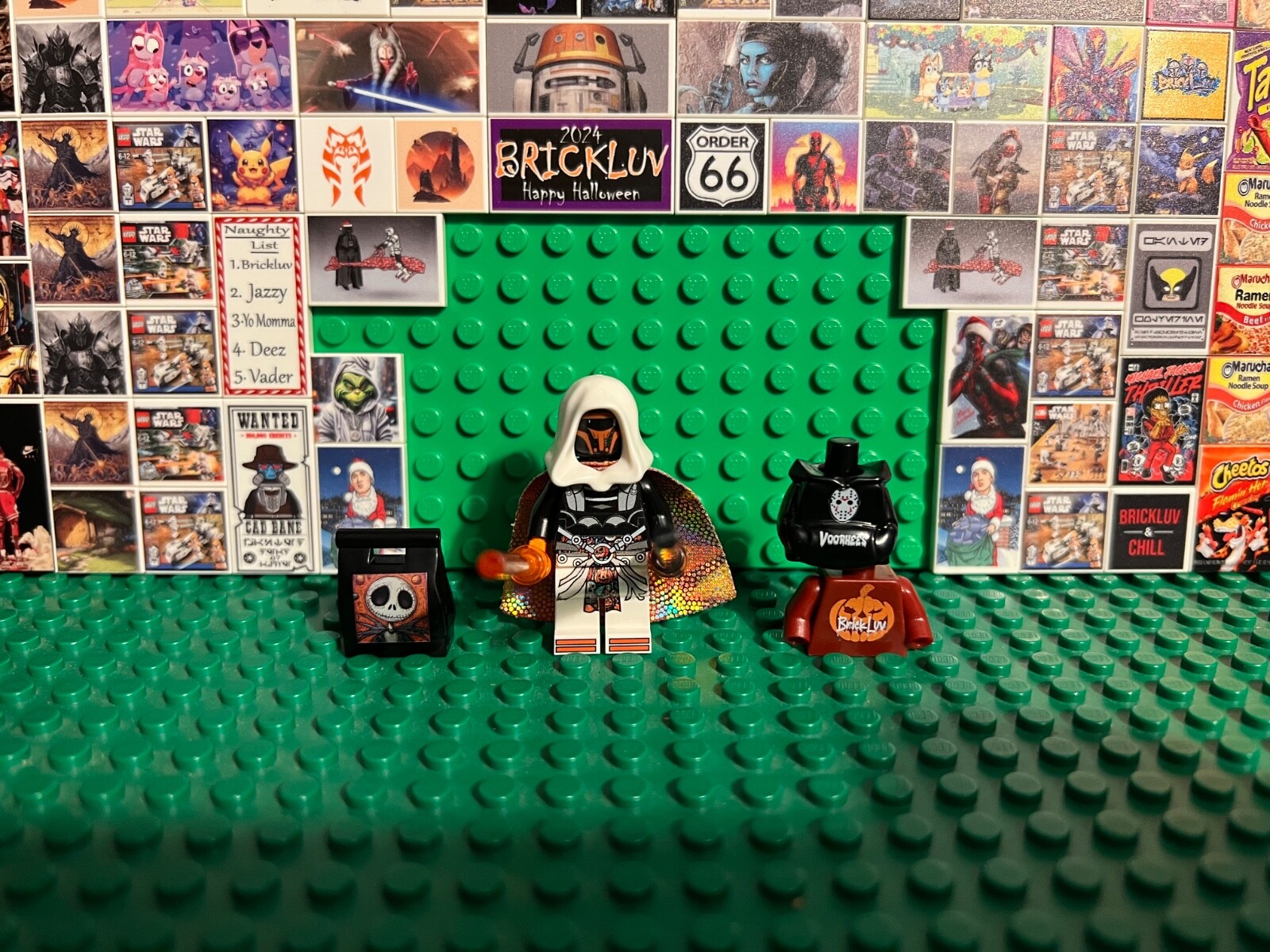 Custom Lego Brickluv Trick or Treat Revan Set for Star Wars Fans