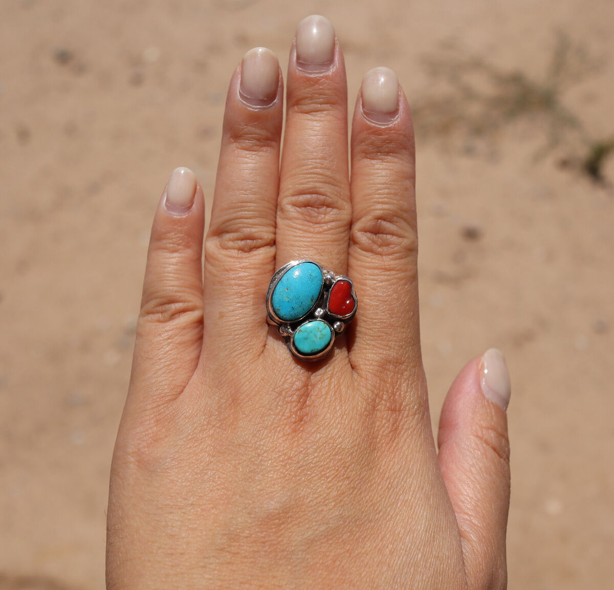 One Of Best Vintage Native American Navajo Domed #8 Turquoise Sterling Silver Bracelet Old One Of Best Vintage Native American Navajo Domed #8 Turquoise Sterling Silver Bracelet Old