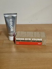 Good Dye Young Semi-Permanent Hair Color Riot Orange Streaks  Strands 2FL OZ