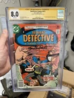 DETECTIVE COMICS #471 CGC 8.0 WP SS signed Englehart, 1st APP. HUGO STRANGE 1977
