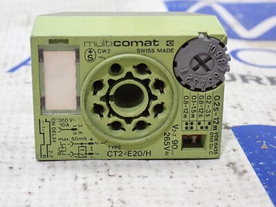 Multicomat Time Cube CT2-E20/H  265V  Time Delay relay