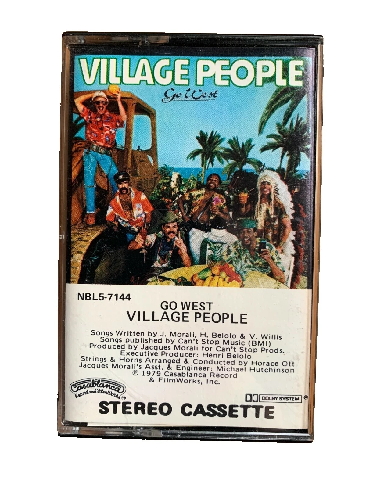 Village People casetes de música pop