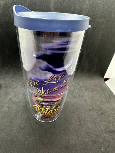 Tervis Tumbler 24oz MARGARITAVILLE Live Like a Song Myrtle Beach NWOT W/Lid - Picture 3 of 6