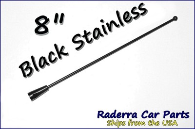 8'' Black Stainless AM FM Antenna Mast FITS: 2002-2005 Chevrolet Venture