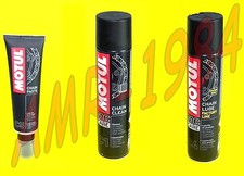 Kit Chaîne Nettoyeur Spray + Graisse Spray + Tube De Graisse Lubrifiante