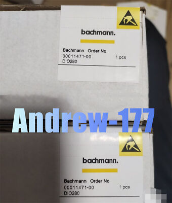 Brand New Bachmann DIO280 input/output module DIO280