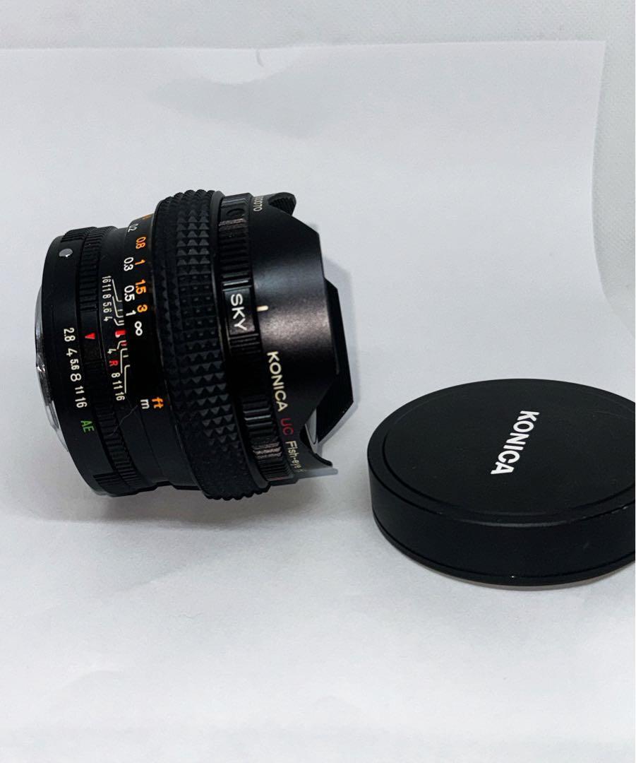 KONICA UC FISH-EYE HEXANON AR Mount Lens 15mm f/2.8 Wide KONICA UC FISH-EYE HEXANON AR Mount Lens 15mm f/2.8 Wide