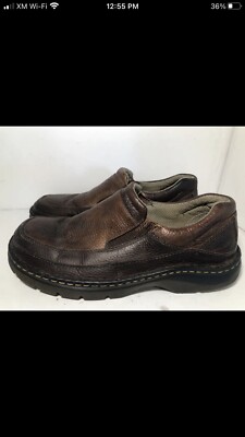Dr. Martens Orson Mens Brown Leather Slip On Loafers Size 9  display picture 1