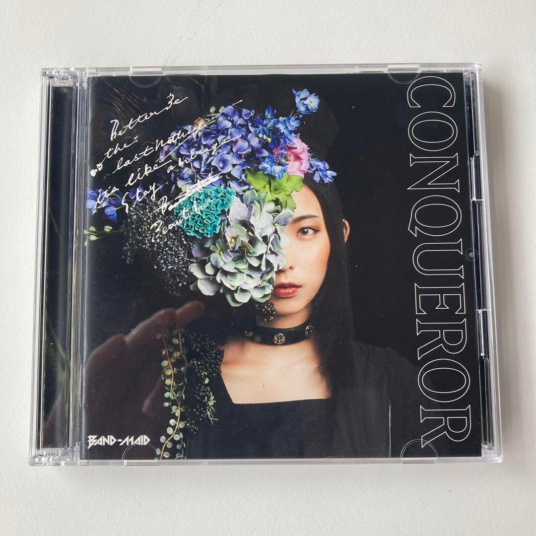 BAND-MAID CONQUEROR CD+Blue-rayアナザージャケット CDJapan : CONQUEROR [w/ Blu-ray & Rakuten Another jacket AKANE Ver